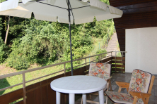 Balkon im Dachgeschoss